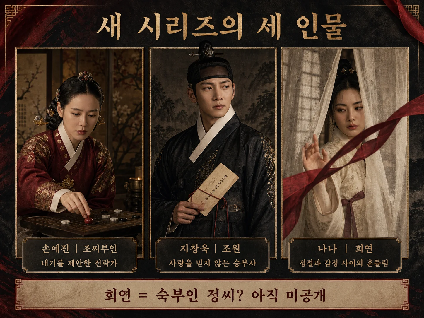 넷플릭스 스캔들 손예진·지창욱·나나의 배역 비교