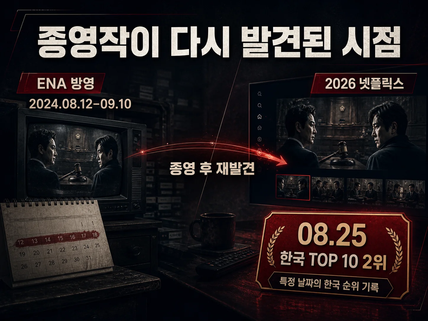 유어 아너 2024년 ENA 방영과 2026년 넷플릭스 공개 시점