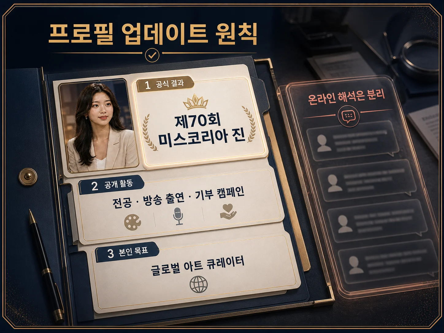 우서윤 공식 프로필과 미스코리아 관련 공개 정보를 확인하는 방법