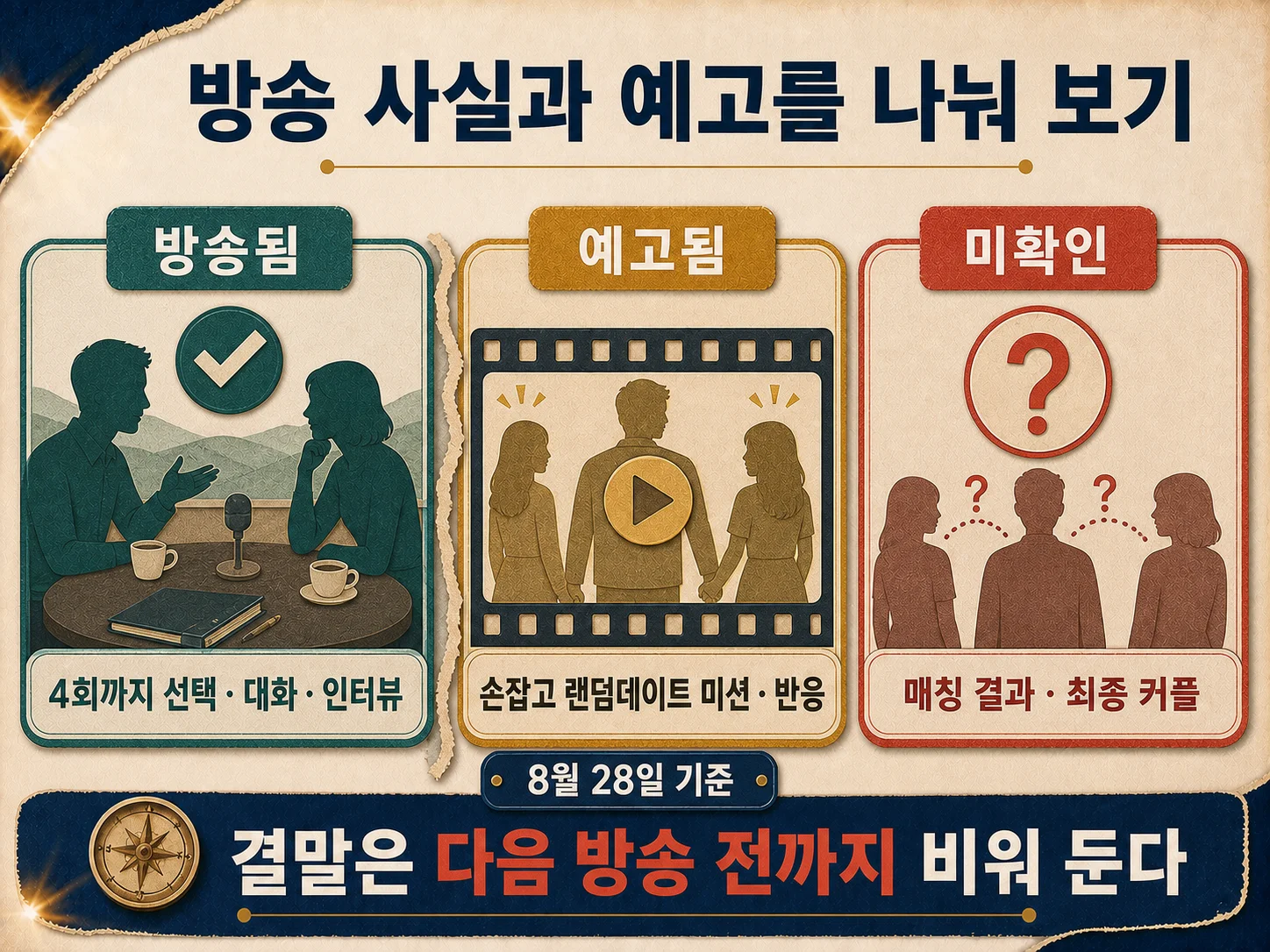 나는 SOLO 33기 미방송 관계와 최종 커플 추측 주의