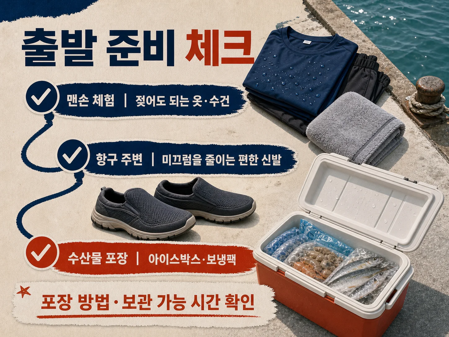 홍원항 축제 방문 전 준비물과 보냉용품 안내