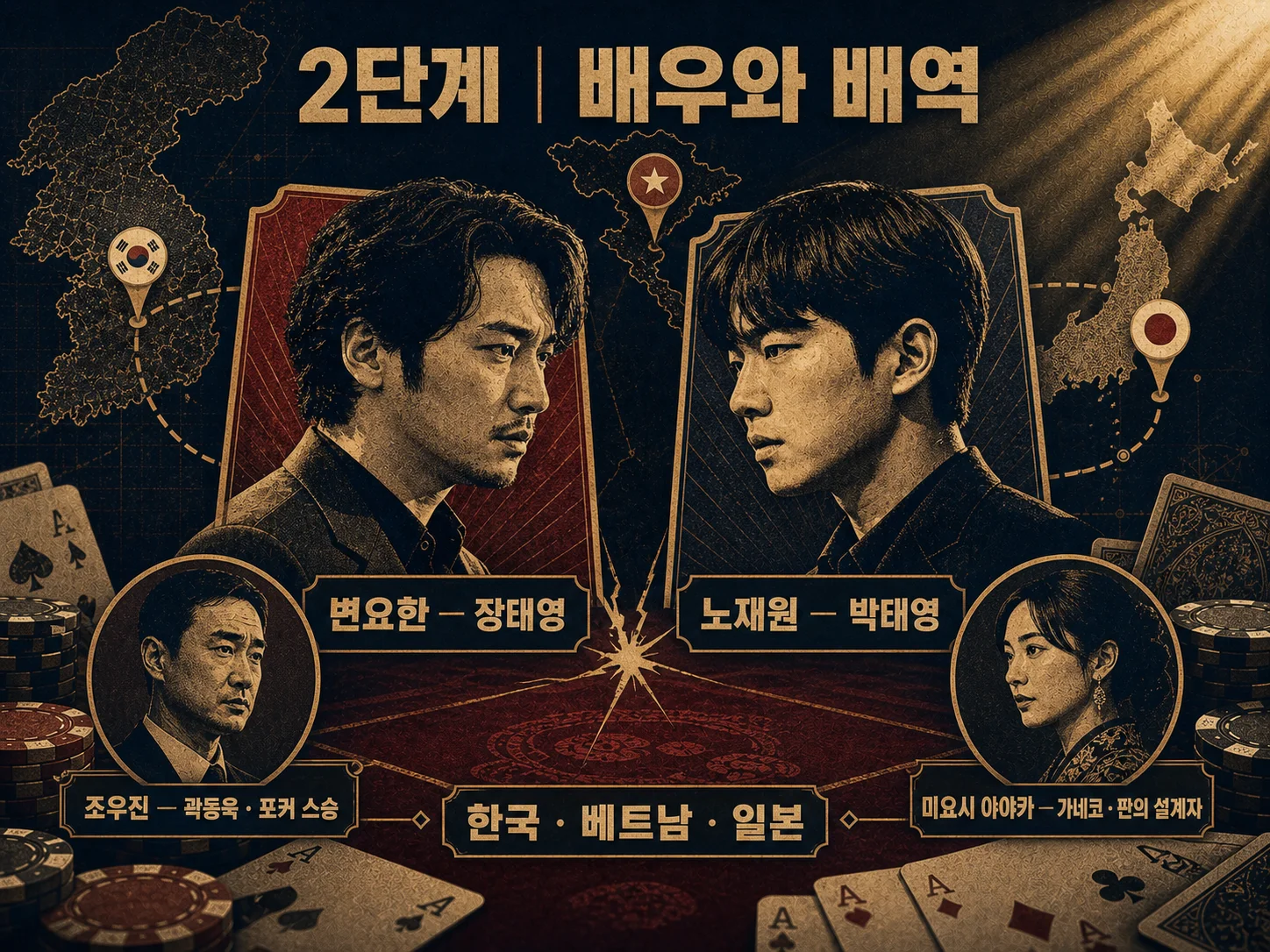 - 타짜 벨제붑의 노래 출연진과 장태영·박태영 배역 정보