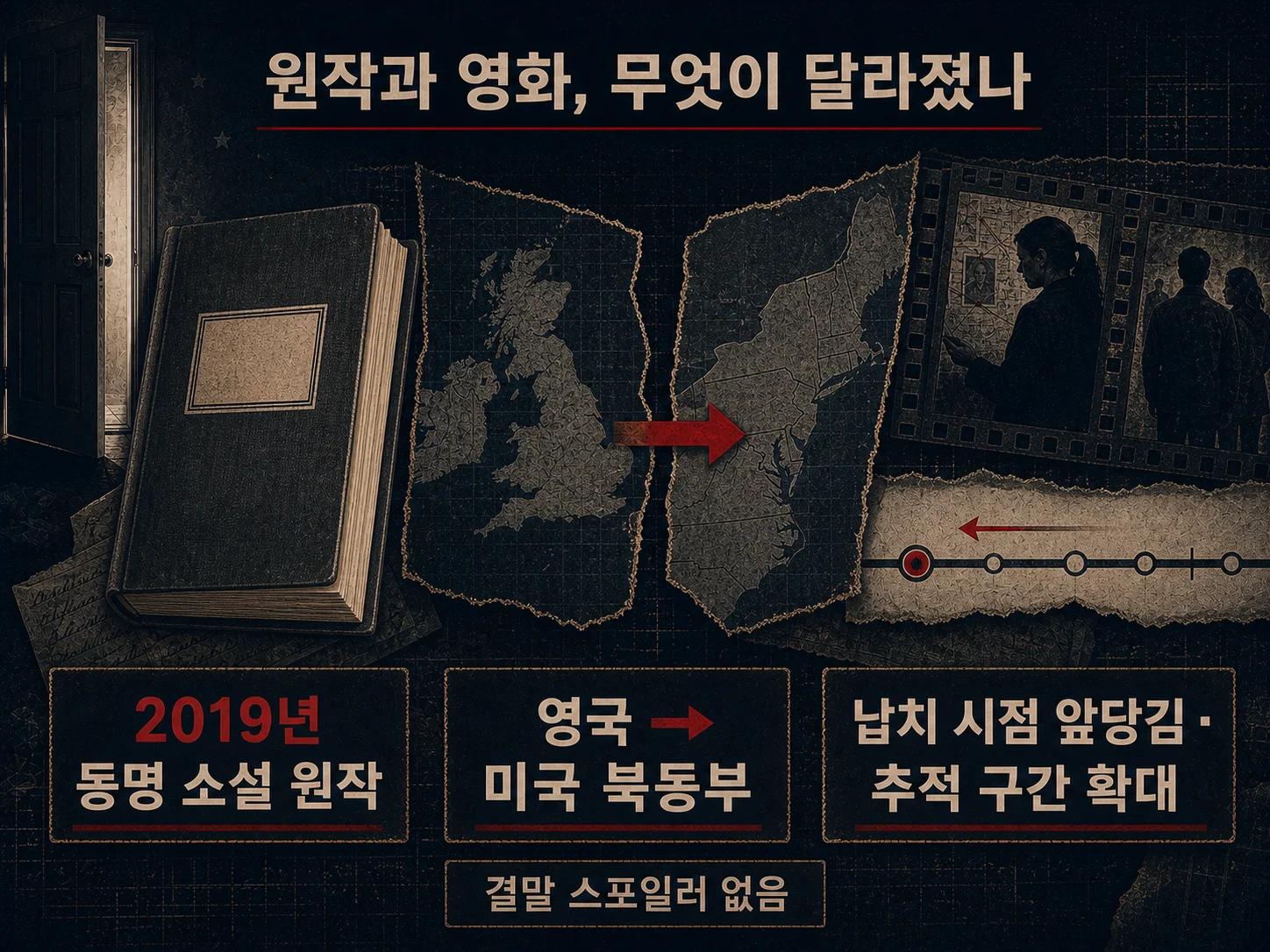 알렉스 노스 원작 소설 각색과 위스퍼맨 관람 등급 정보.