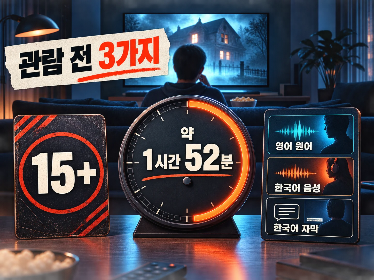 라스트 하우스 관람 등급 러닝타임과 한국어 설정
