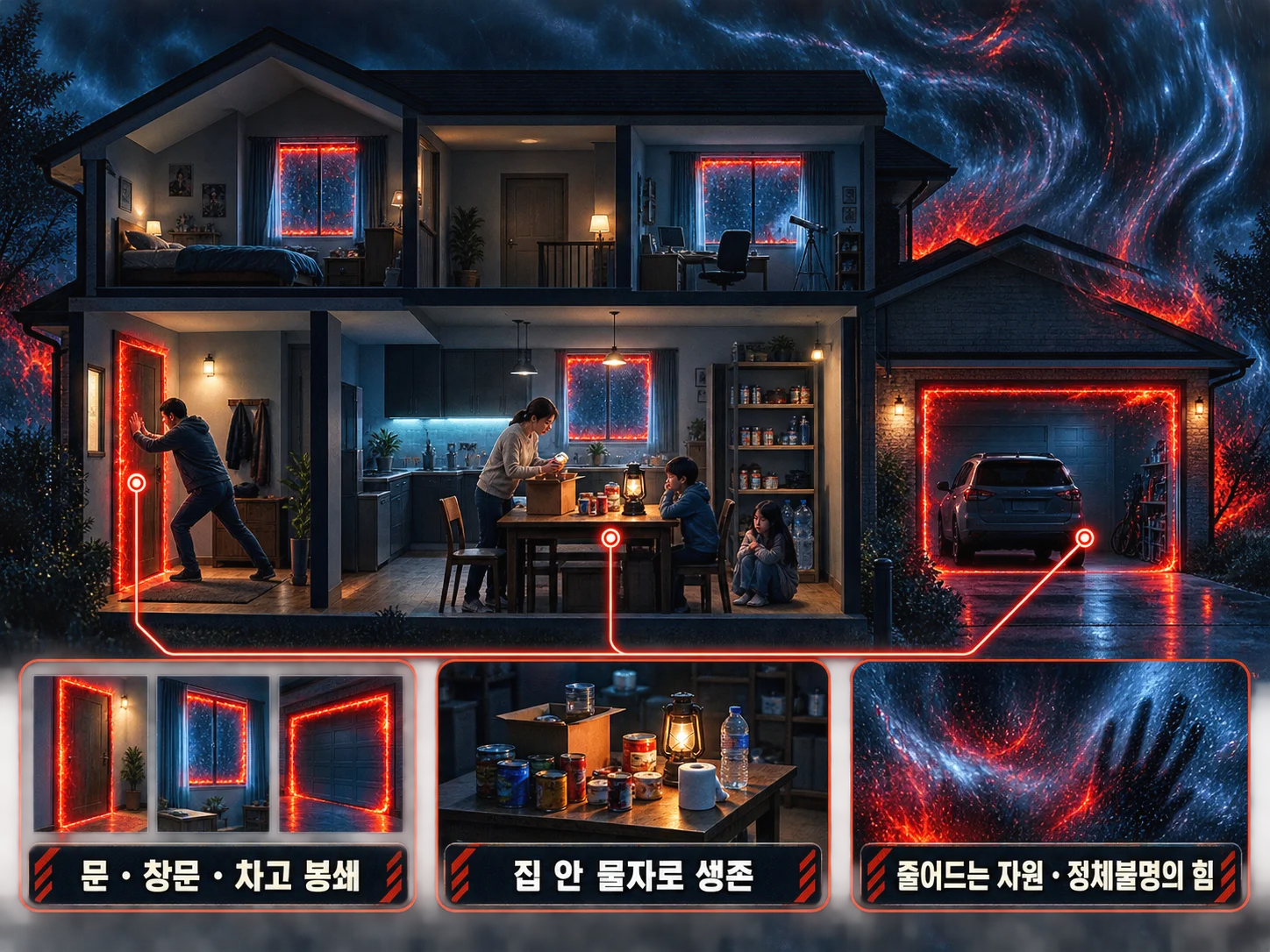 라스트 하우스 줄거리와 집에 갇힌 가족