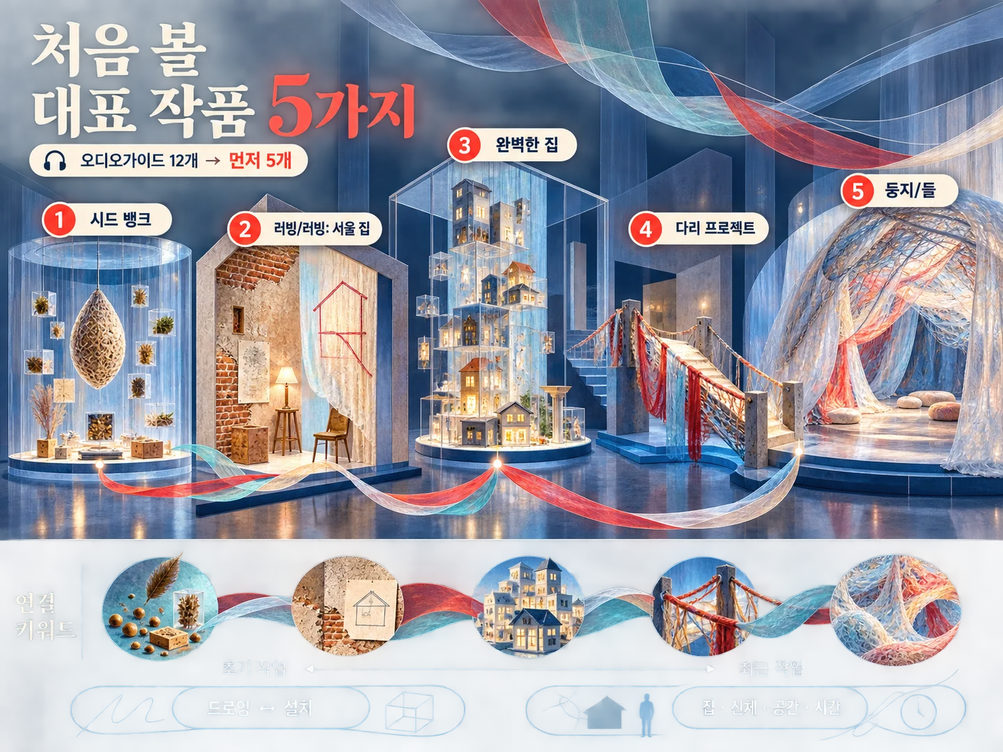 서도호 전시 대표 작품 5가지 감상 순서