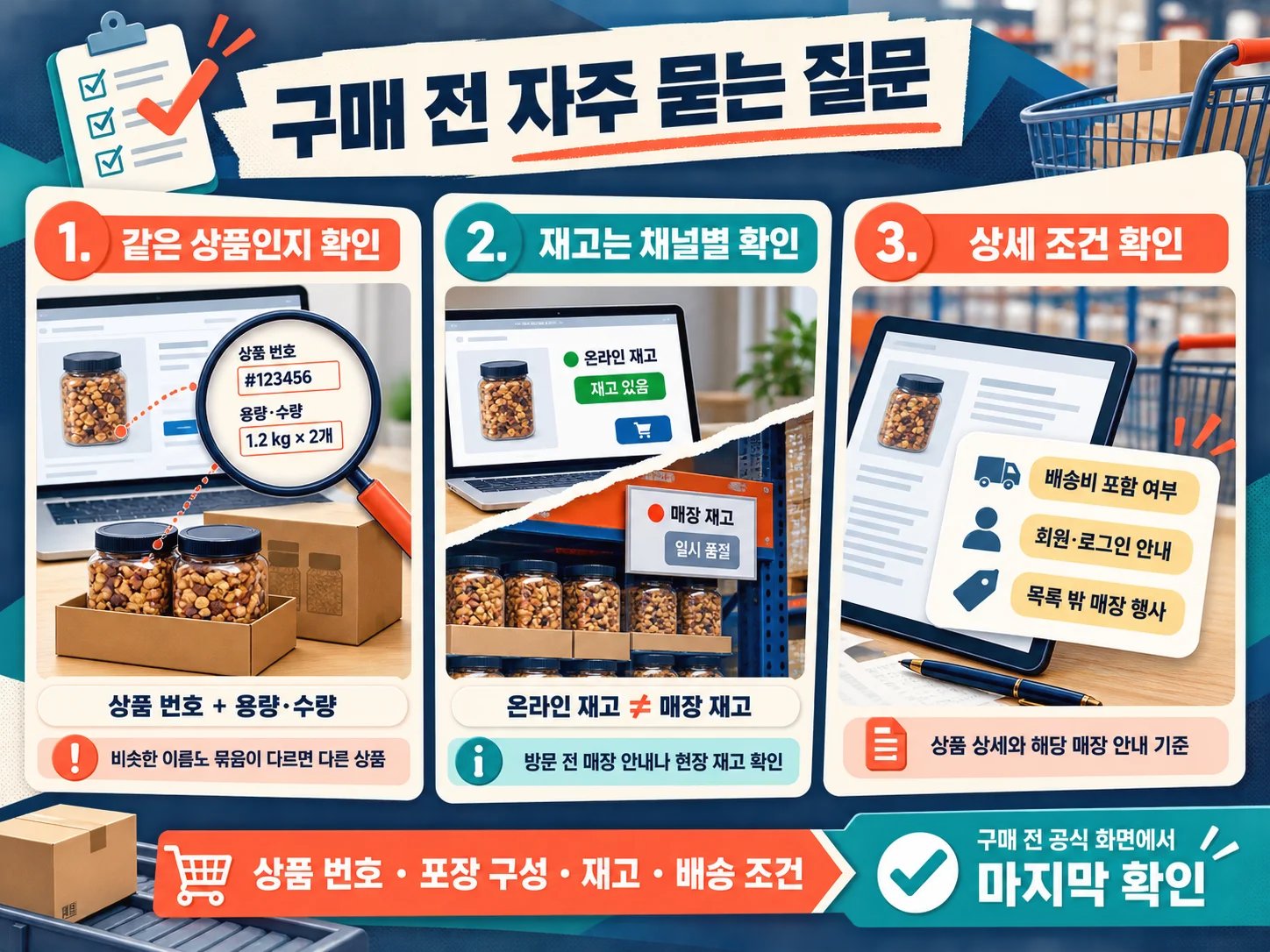 코스트코 식품 특가와 상품번호·재고·배송비 관련 자주 묻는 질문
