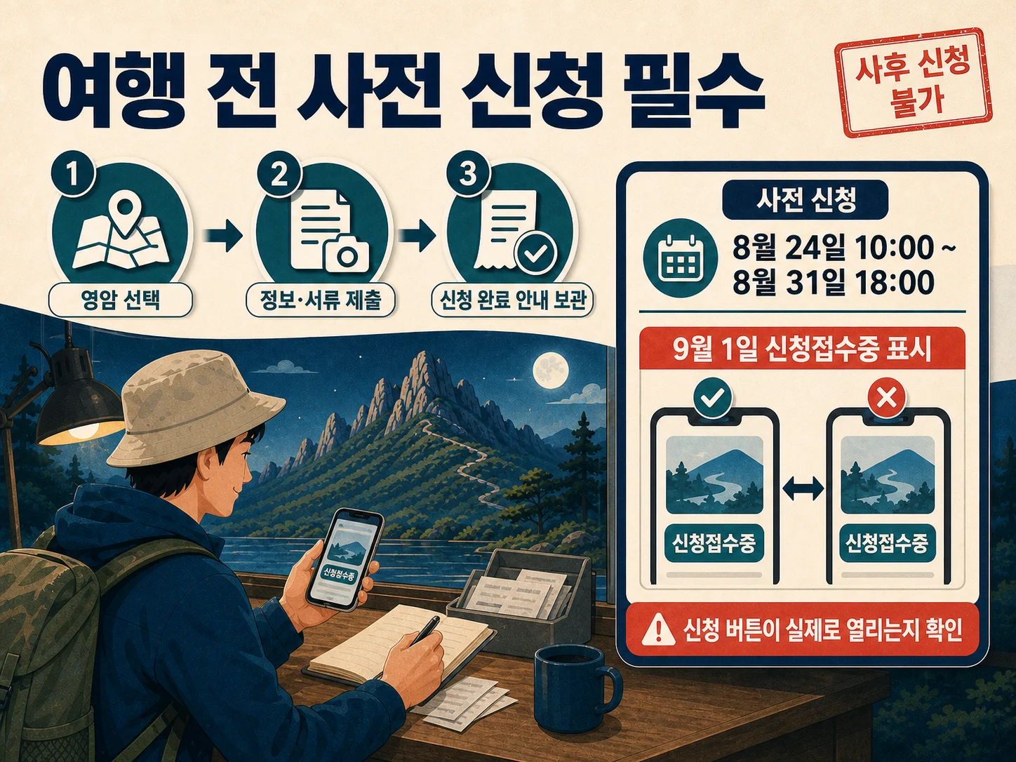 영암 반값여행 사전 신청 기간과 신청 완료 확인 안내