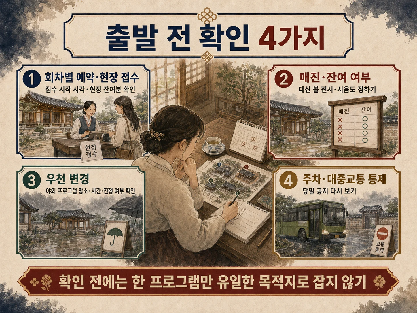 서울무형문화축제 예약·우천 변경·교통 확인사항