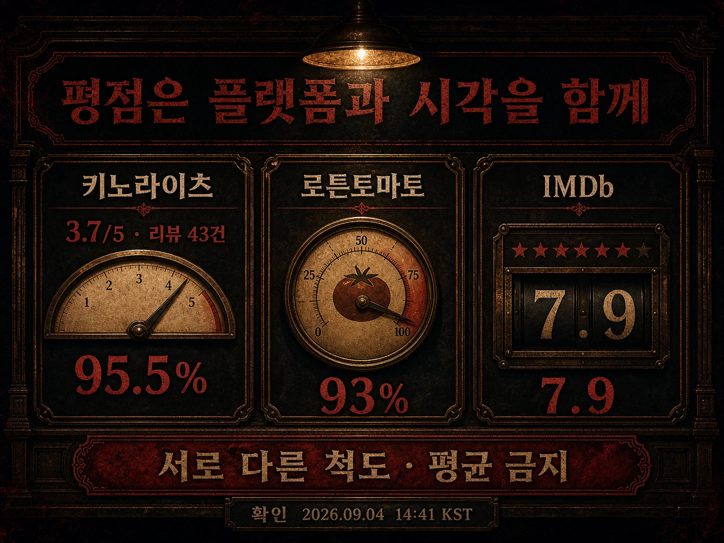 옵세션 러닝타임 108분과 플랫폼별 평점