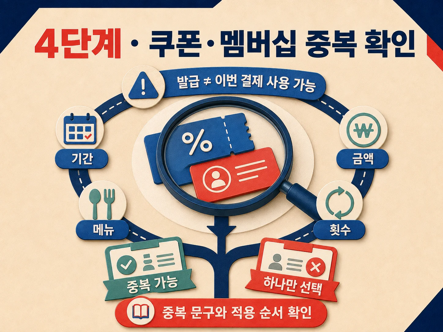 빕스 쿠폰·멤버십과 할인카드 중복 가능 여부