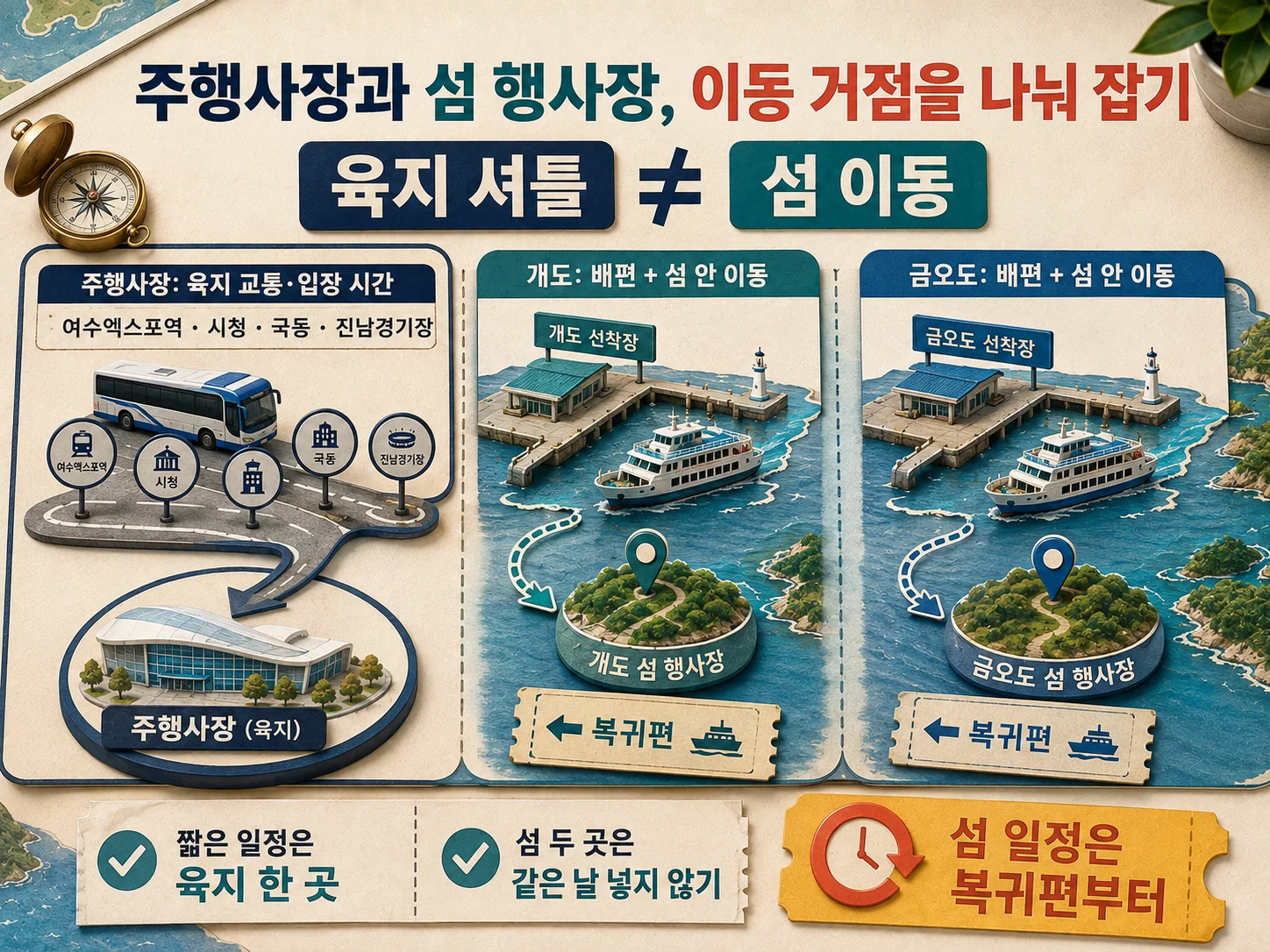 여수세계섬박람회 행사장 셔틀 이동
