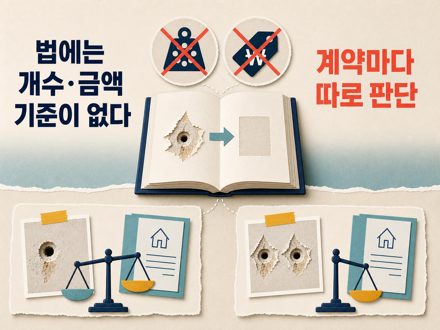 임대차 원상회복 범위를 계약마다 따로 정하는 법원 판단